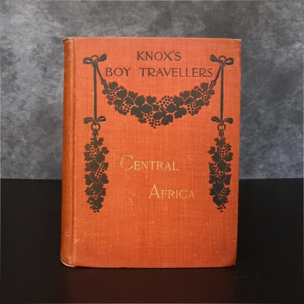 Antique 1888 Central Africa from The Boy Travellers by Thomas W. Knox